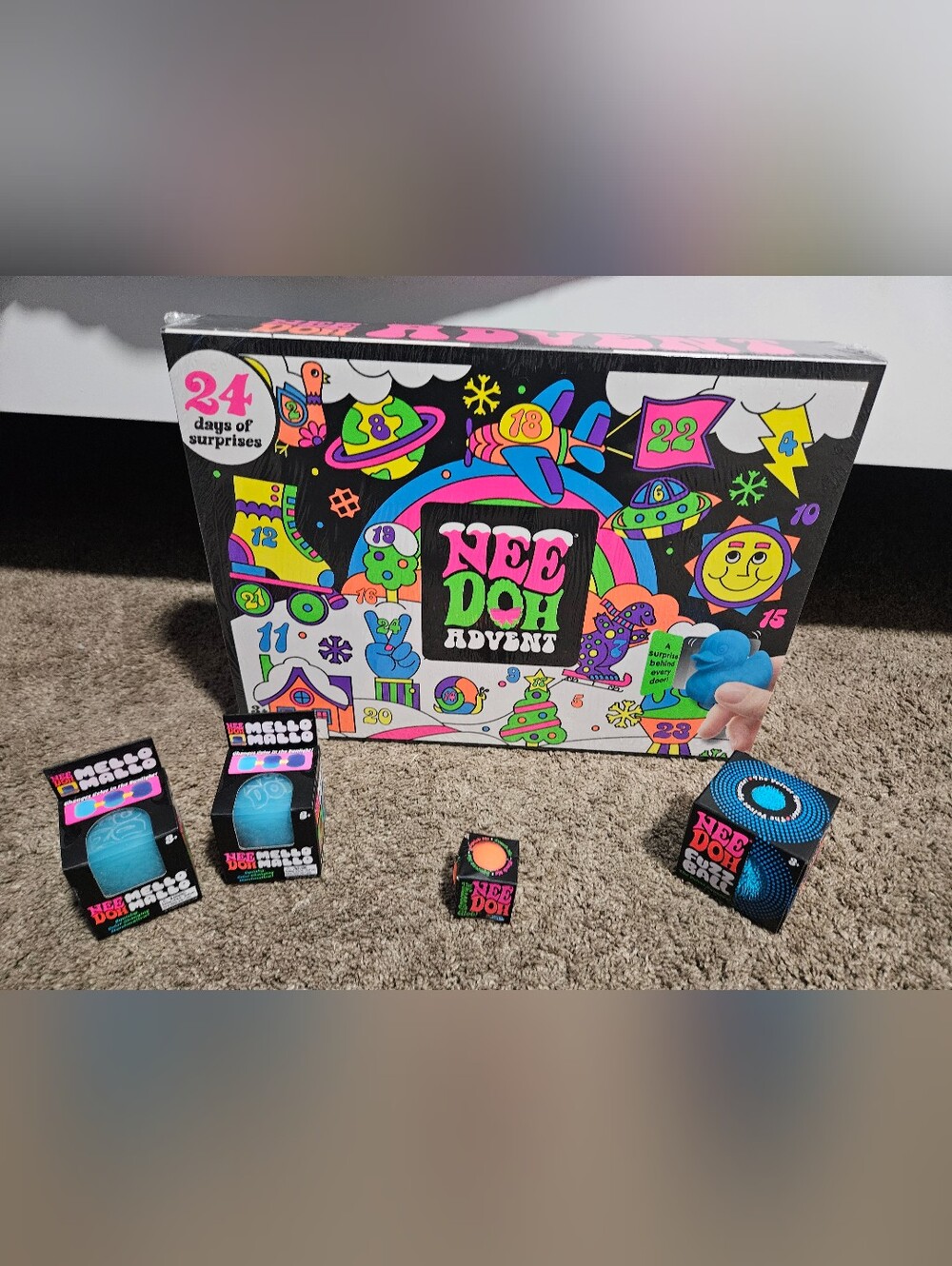 Needoh Christmas Advent Calendar & More- Authentic